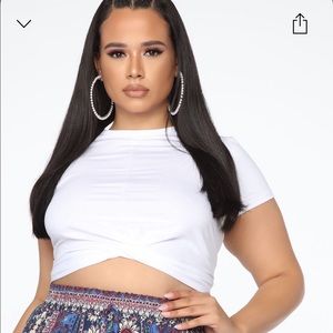 Holly Twist Fashion Nova Top